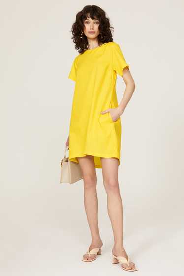 Osman Yousefzada Collective Yellow T-Shirt Dress
