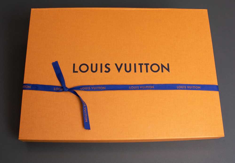 Louis Vuitton Red & White Monogram Shine Shawl - image 7