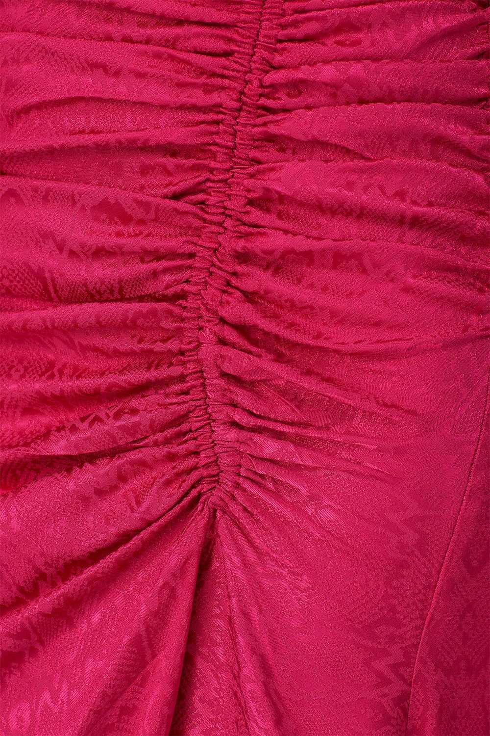 krisa Pink High Low Surplice Dress - image 4