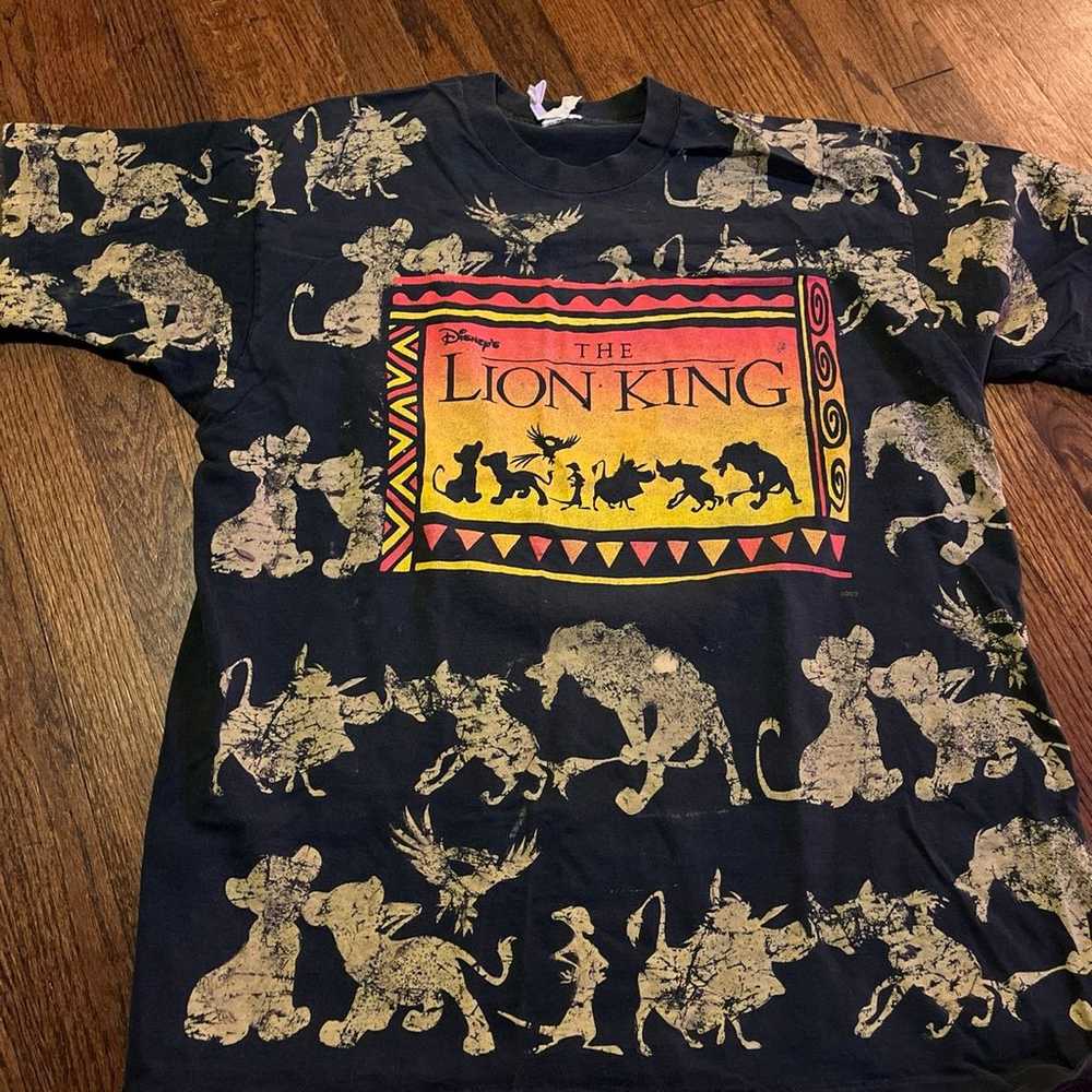 Vintage t shirt the lion king 90’s - image 1