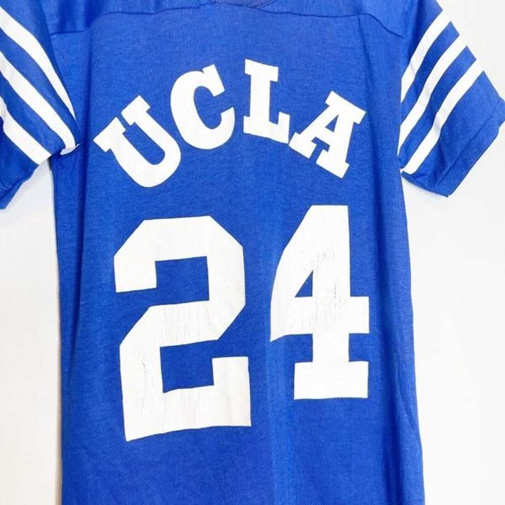 Vintage 70s S Small UCLA T-Shirt Football Souther… - image 3