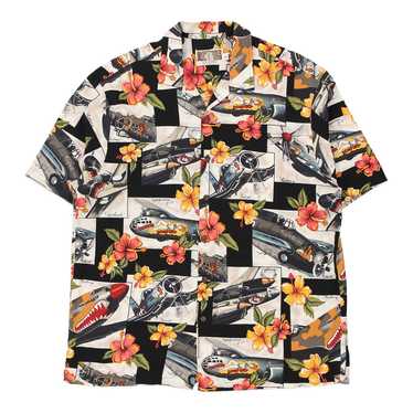 Kalaheo Graphic Hawaiian Shirt - Large Multicolour