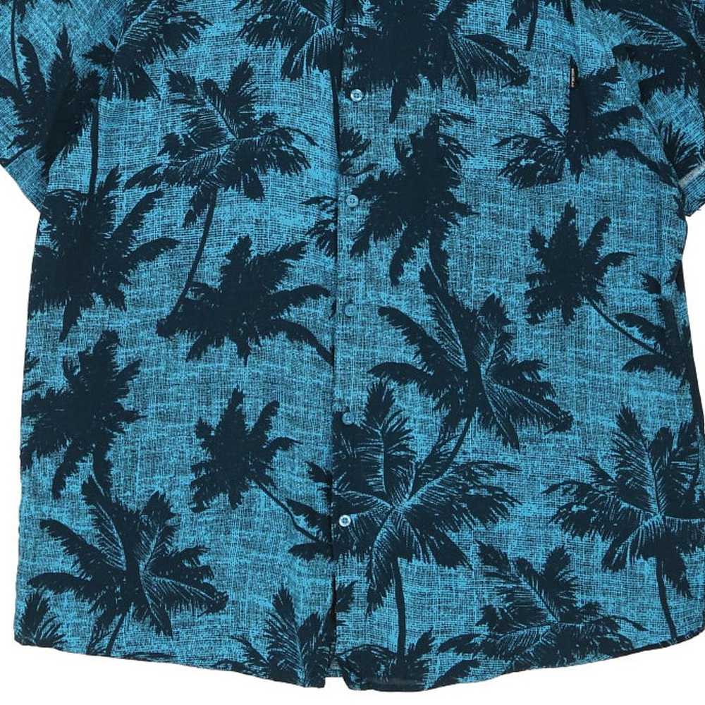 Molokai Surf Co. Hawaiian Shirt - XL Blue Viscose - image 4