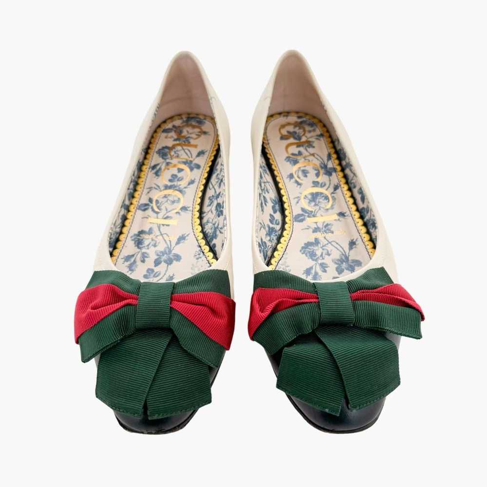 Gucci Sylvie leather ballet flats - image 2