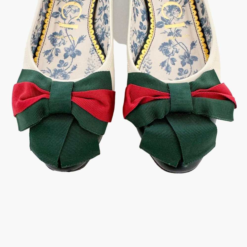Gucci Sylvie leather ballet flats - image 3