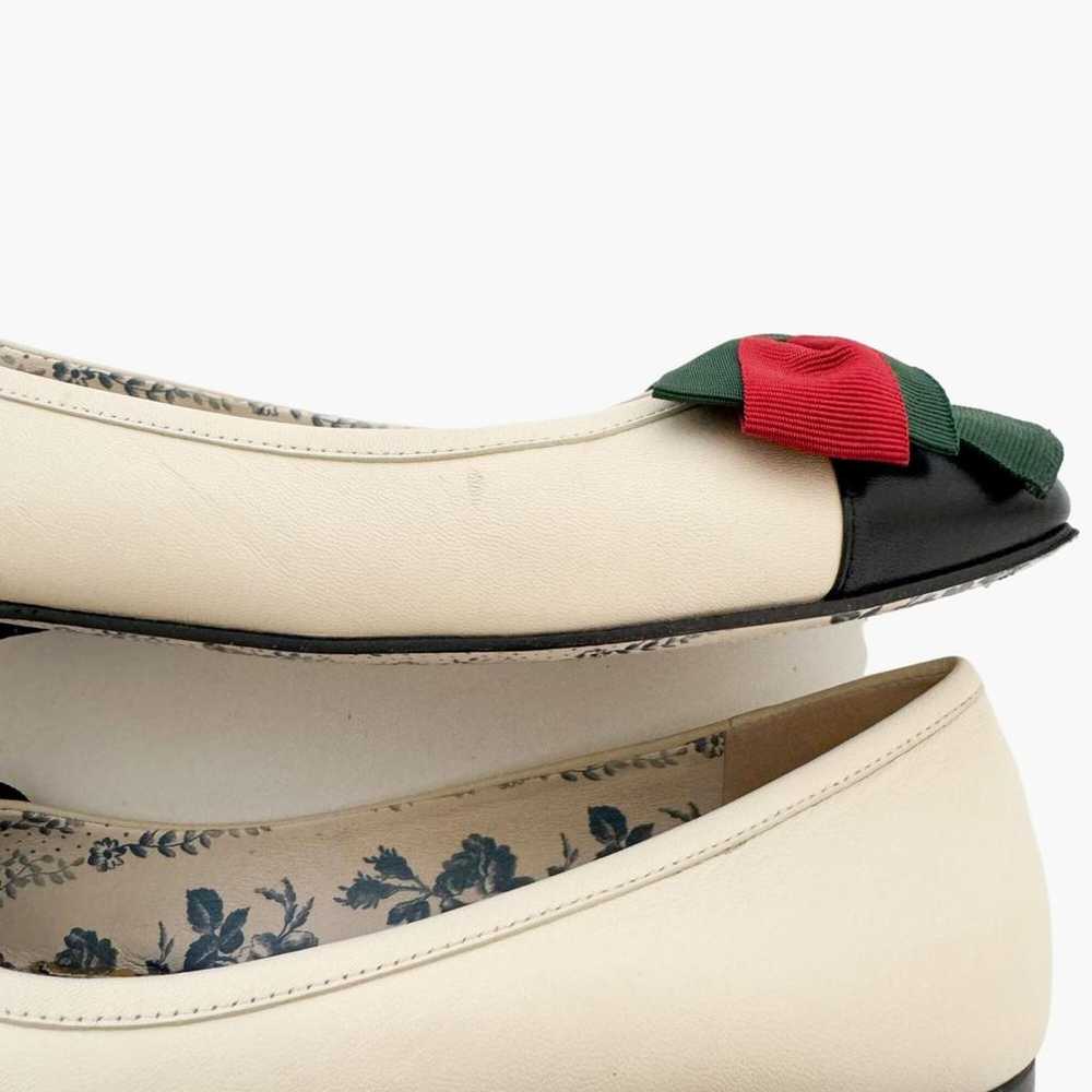 Gucci Sylvie leather ballet flats - image 8