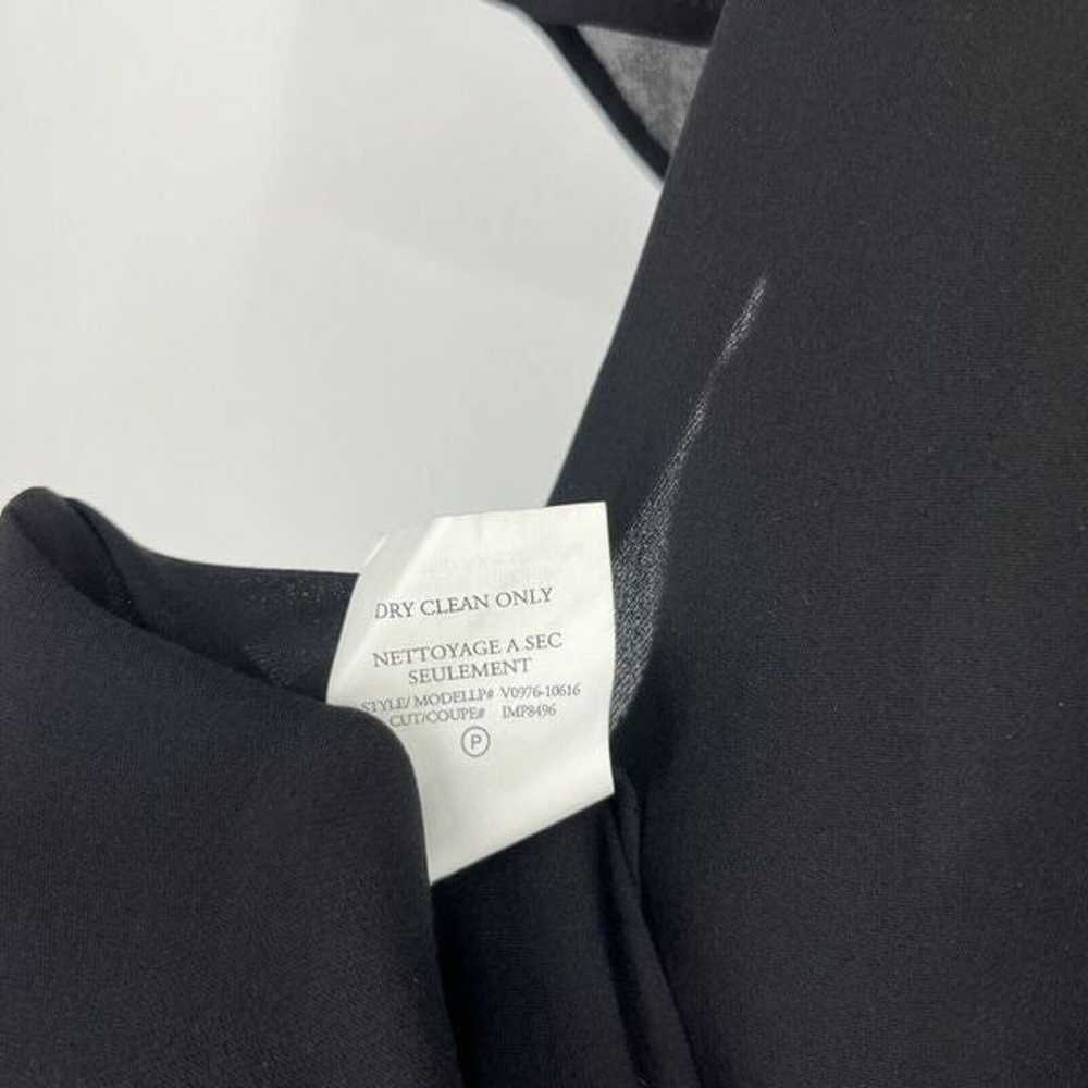Vince Blouse Size Small Womens Black Georgette Ca… - image 8