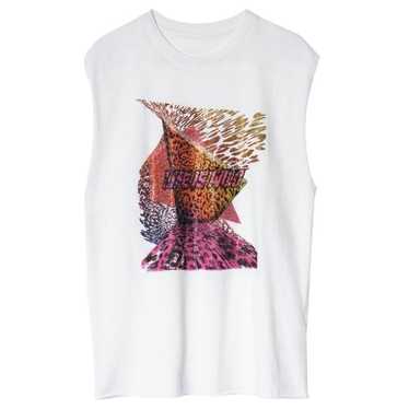 ZADIG & VOLTAIRE Weny Life Show Muscle Tee "Life … - image 1