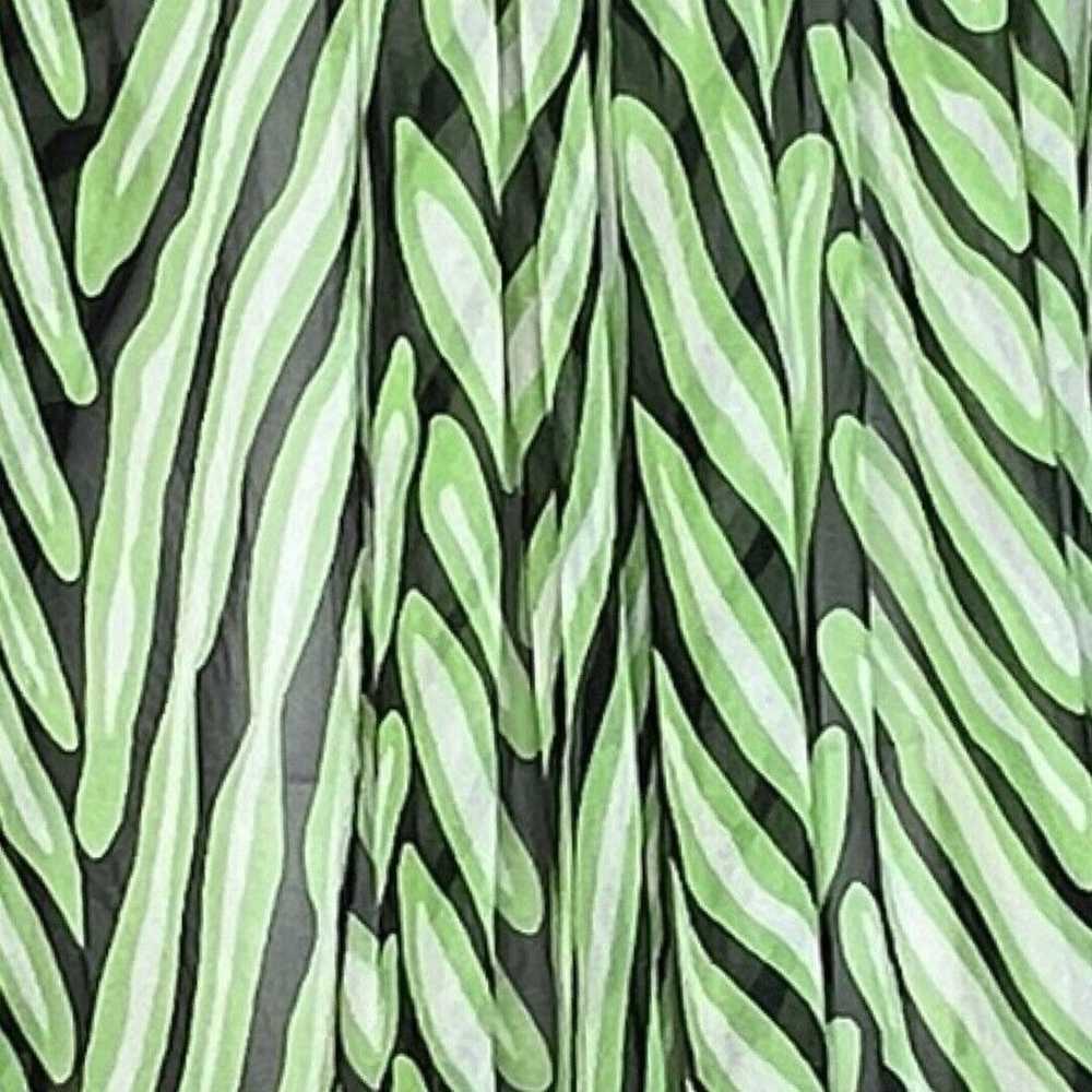 Diane Von Furstenberg Caftan Womens Small Green B… - image 6