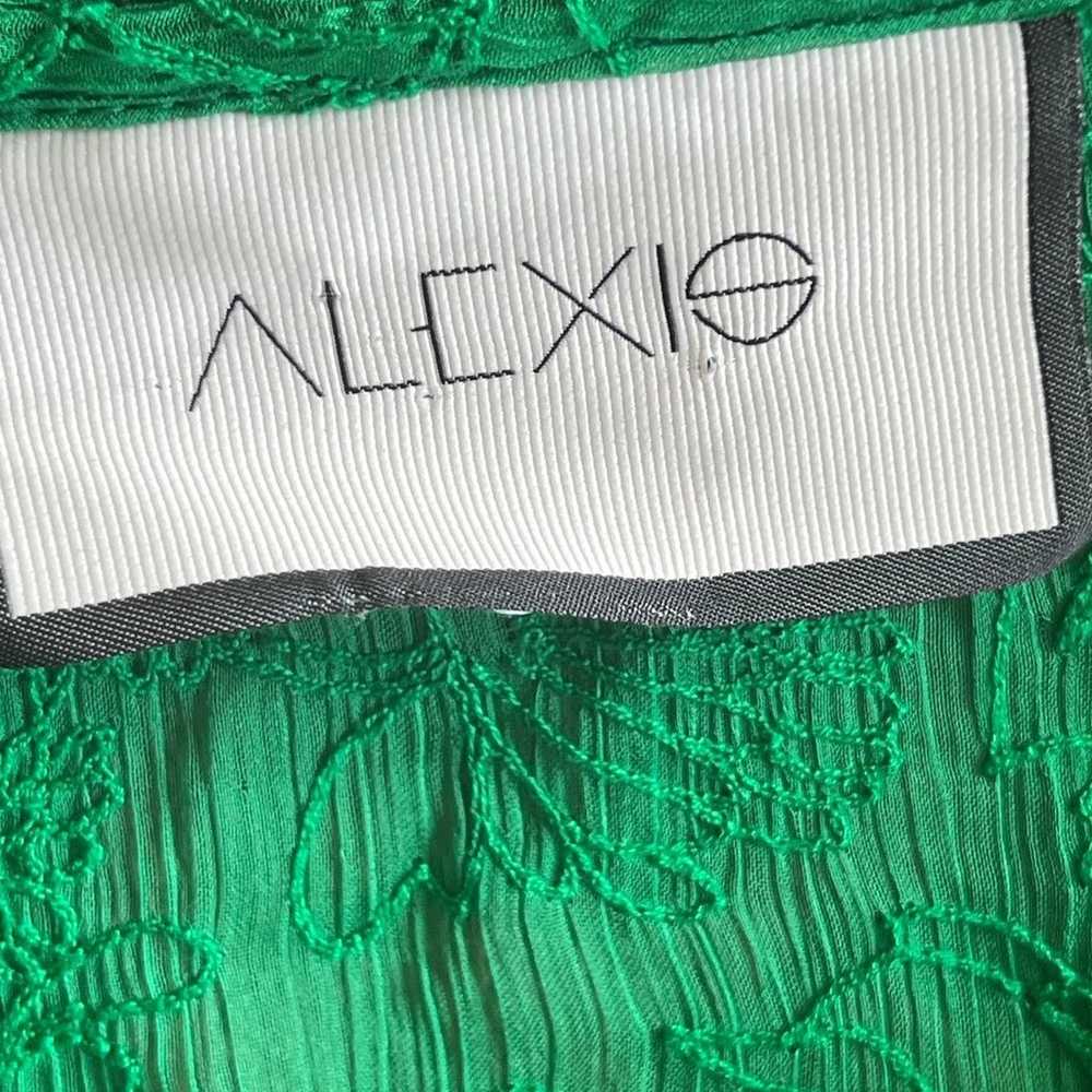 Alexis Saxon Embroidered Button-Front Long-Sleeve… - image 7