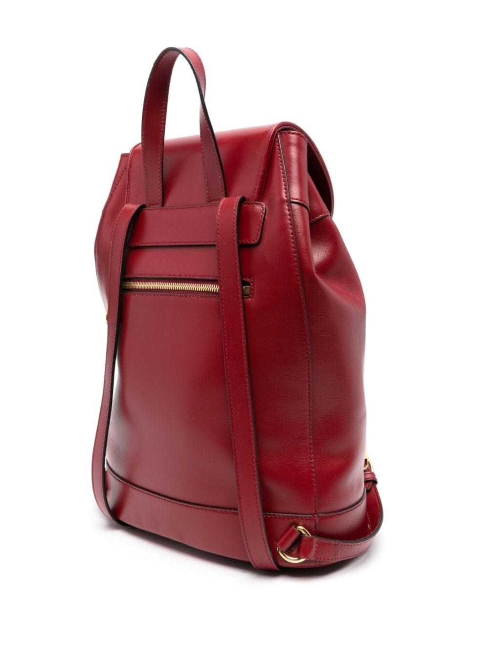 Gucci Pre-Owned Horsebit 1955 backpack - Red - image 3