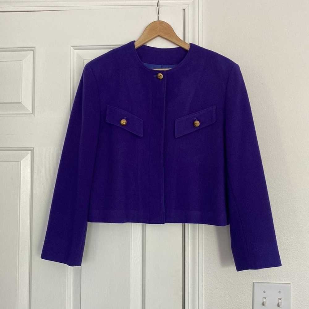 Pendleton vintage wool cropped jacket. - image 8