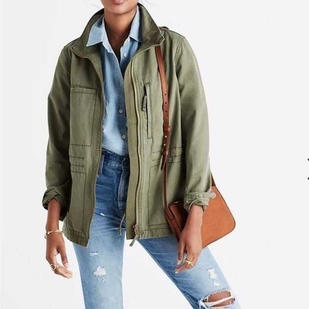 Madewell fleet jacket in army green size XS - image 1