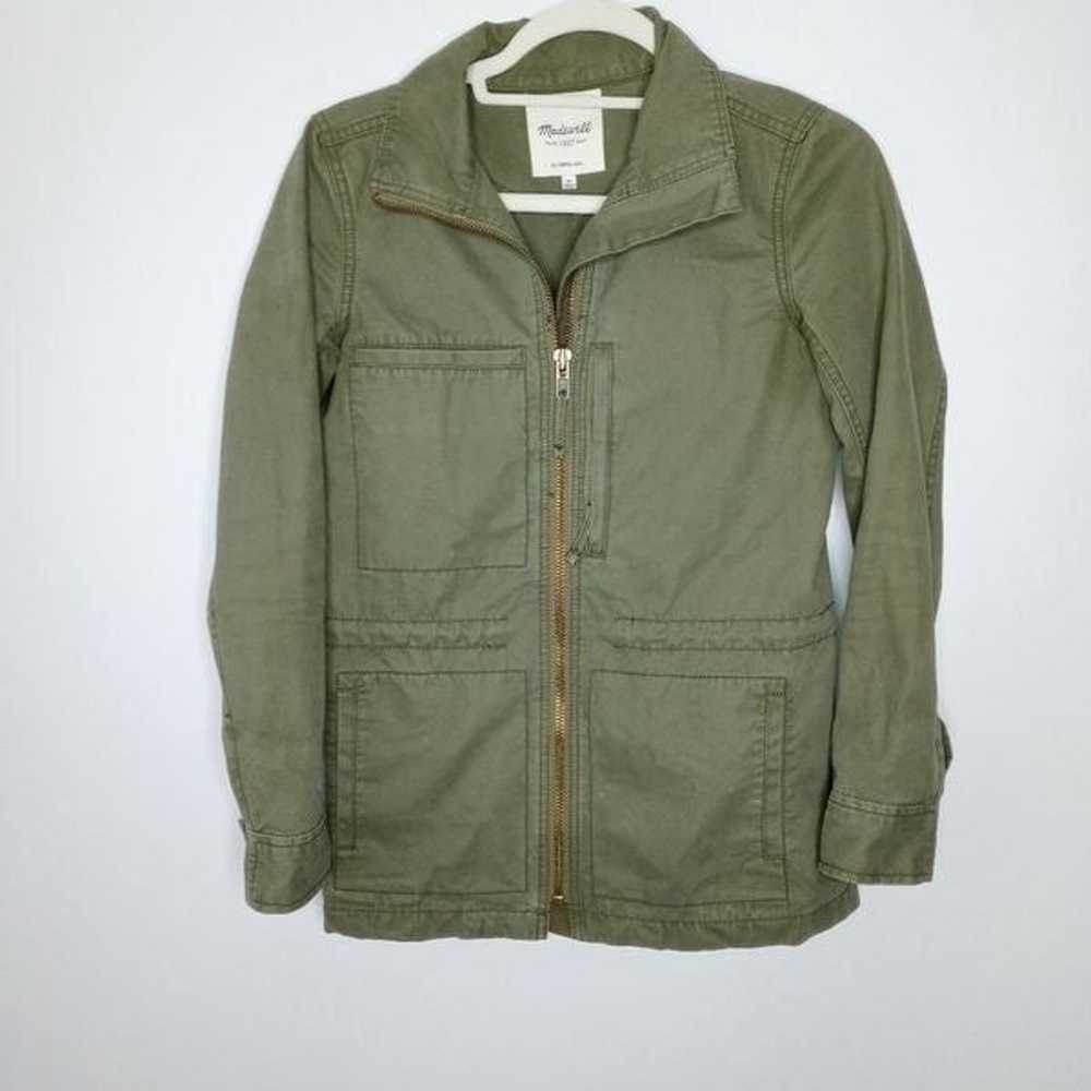 Madewell fleet jacket in army green size XS - image 3