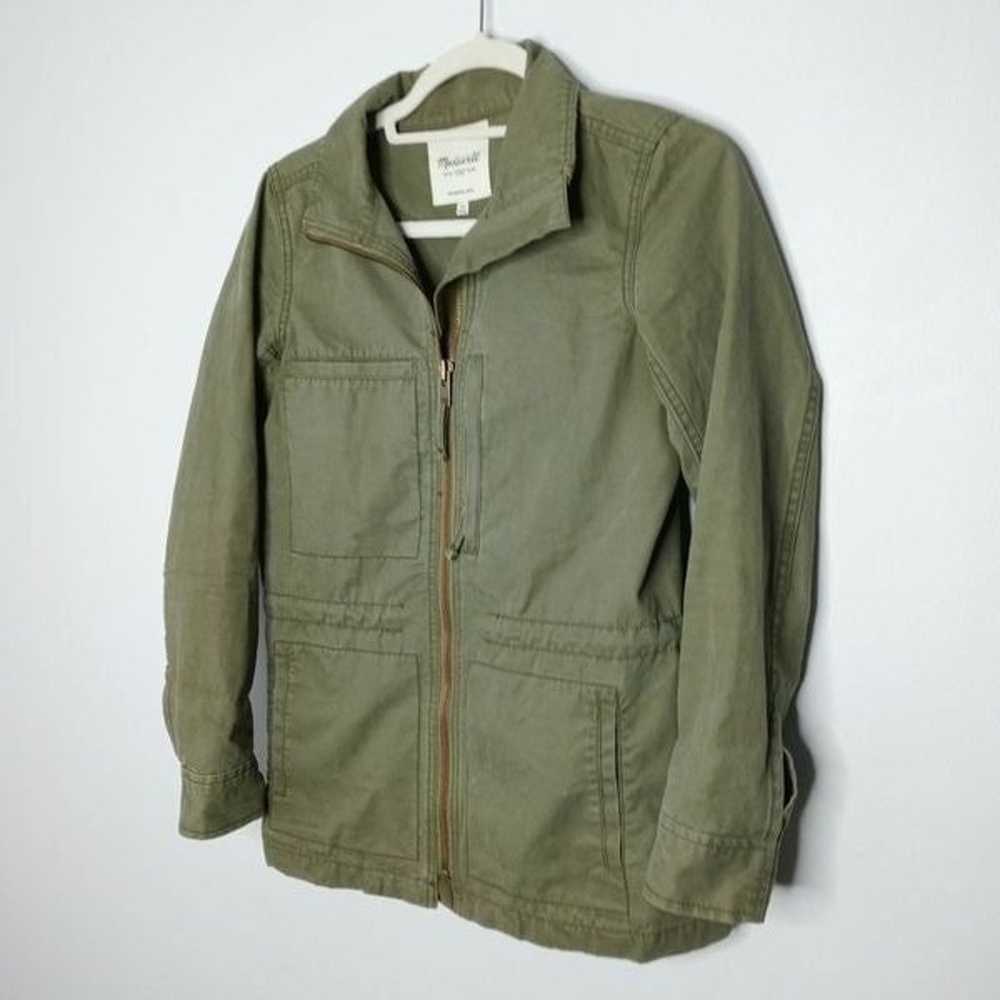 Madewell fleet jacket in army green size XS - image 4