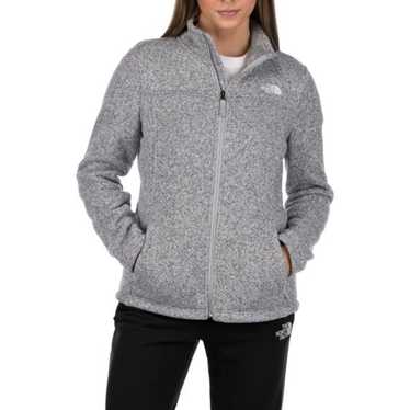 North Face fleece zip-up sweater - image 1