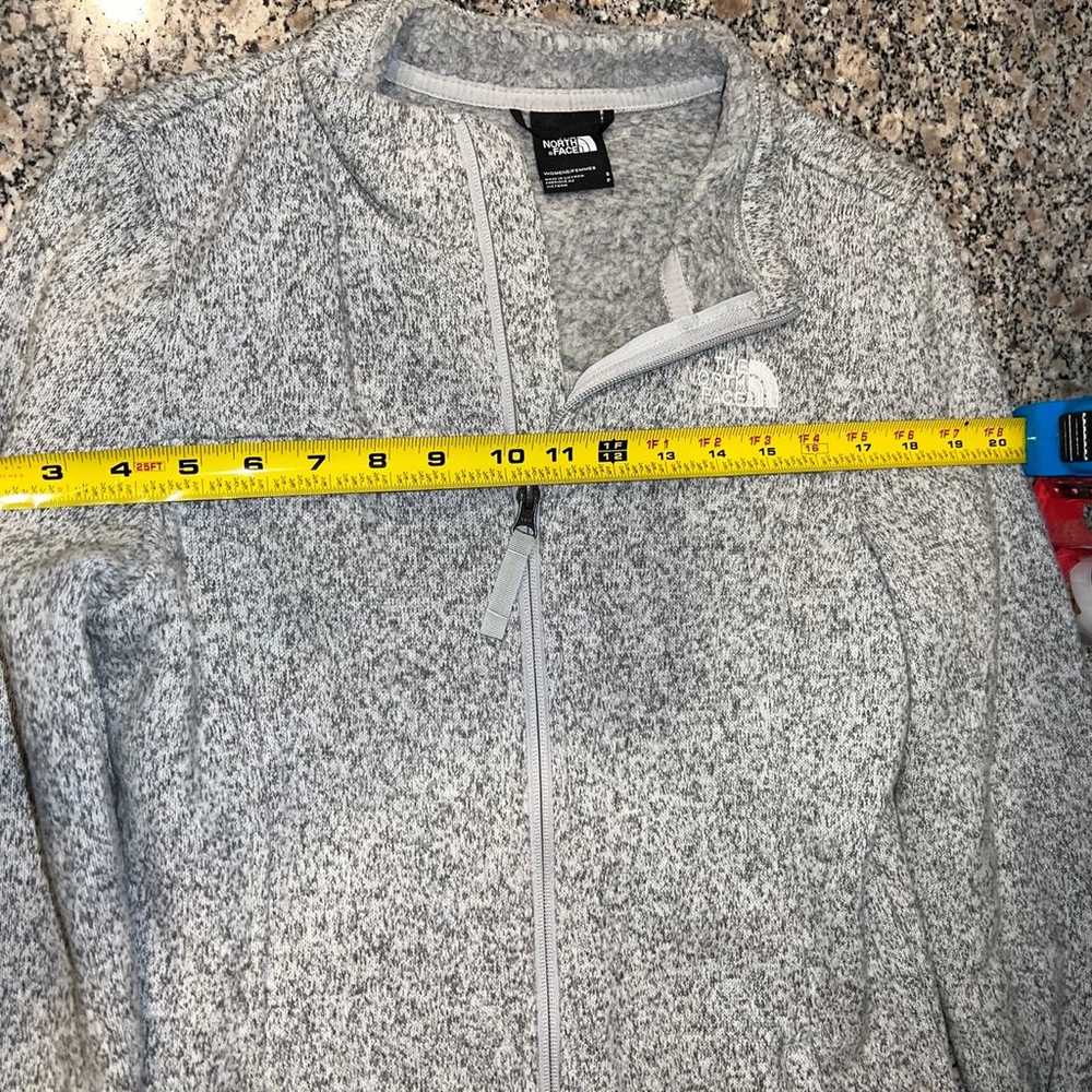 North Face fleece zip-up sweater - image 8