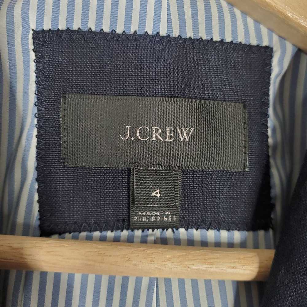J. Crew Rhodes Two Button Blazer in Linen Style N… - image 4