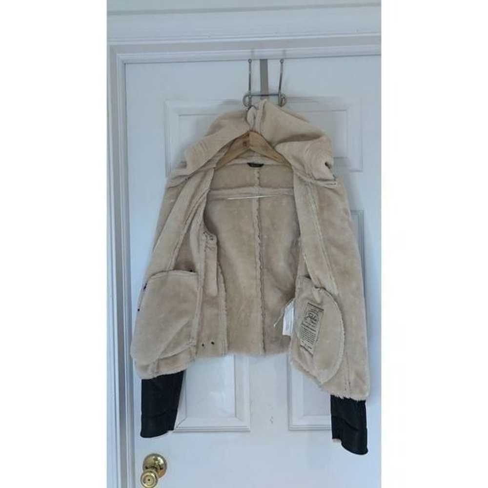 Zara trafaluc fur lining jacket - image 2