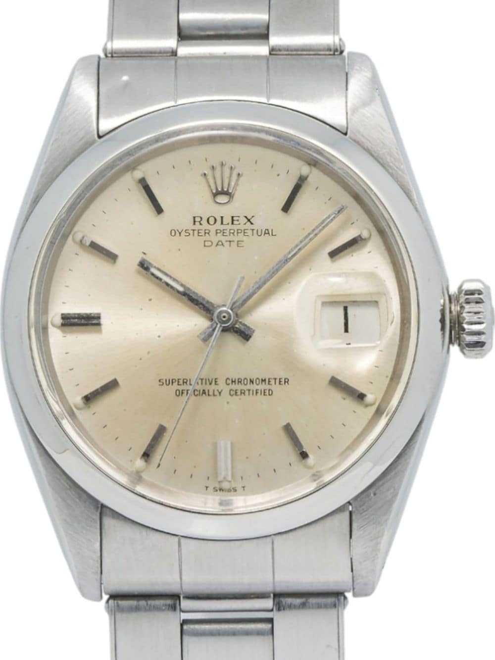 Rolex pre-owned Date 36mm - Neutrals - image 2