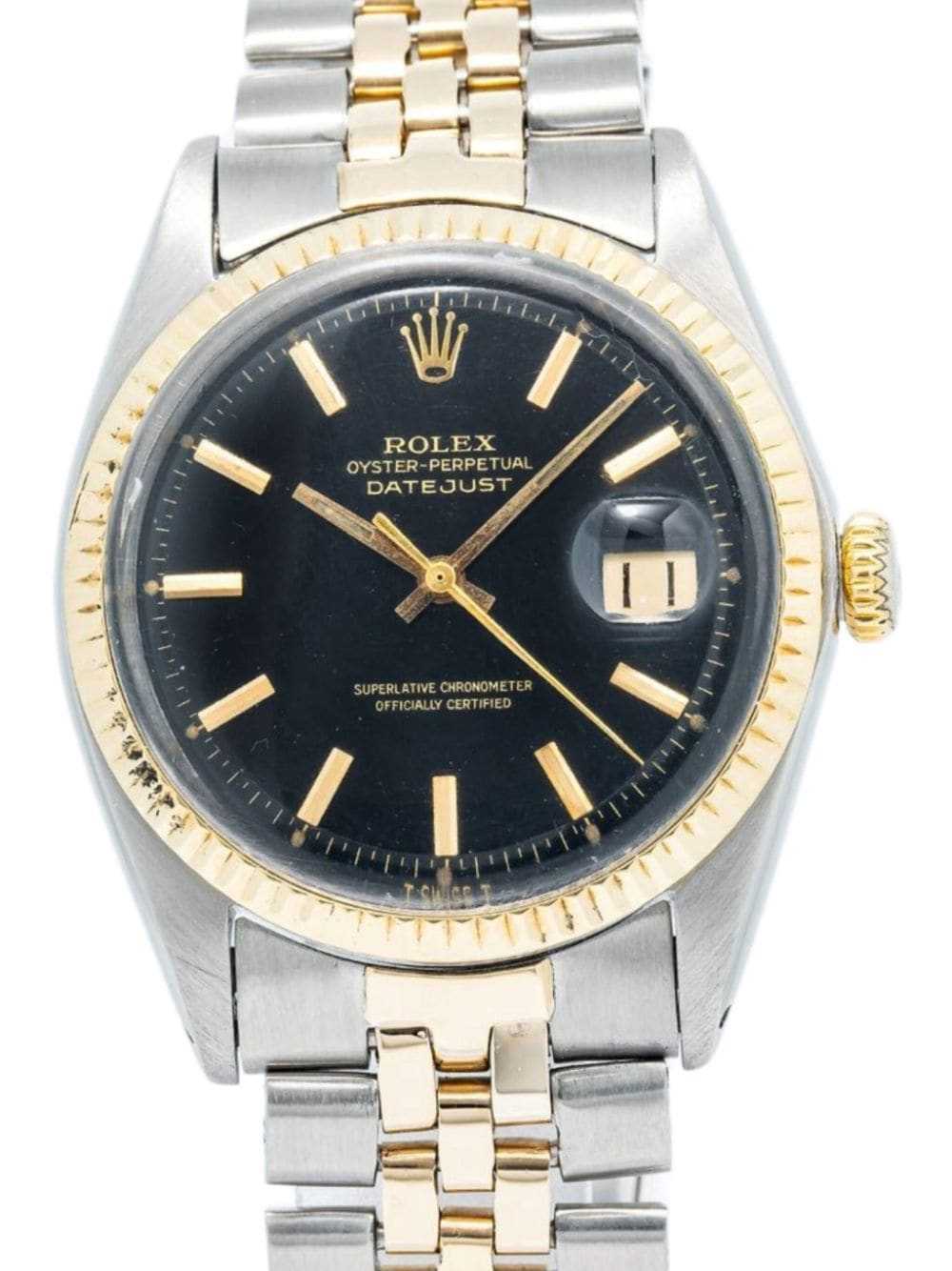 Rolex pre-owned Datejust 36mm - Black - image 2