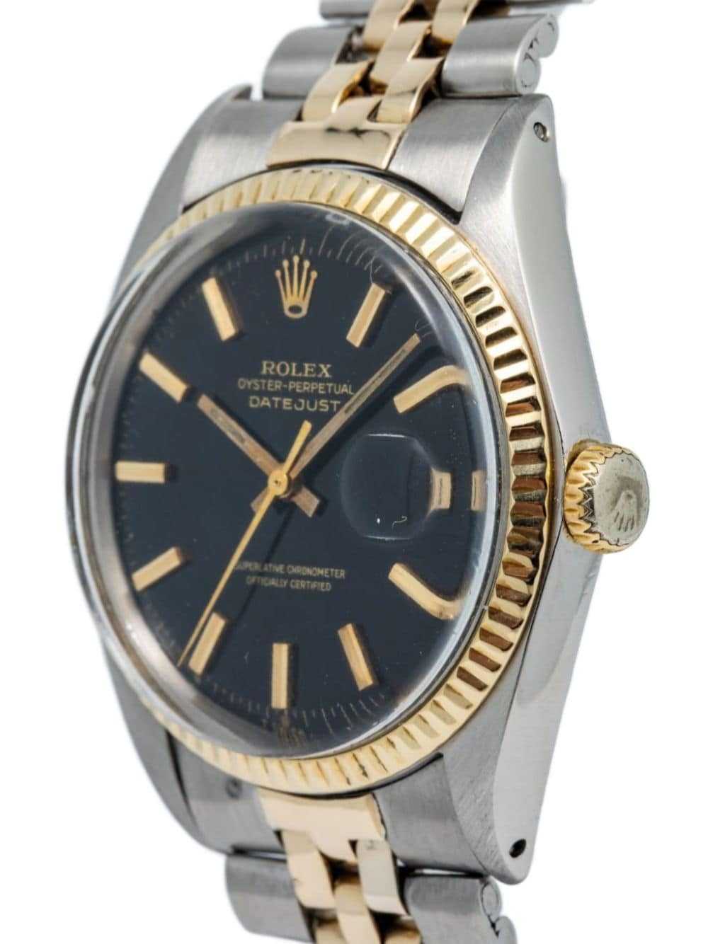 Rolex pre-owned Datejust 36mm - Black - image 3