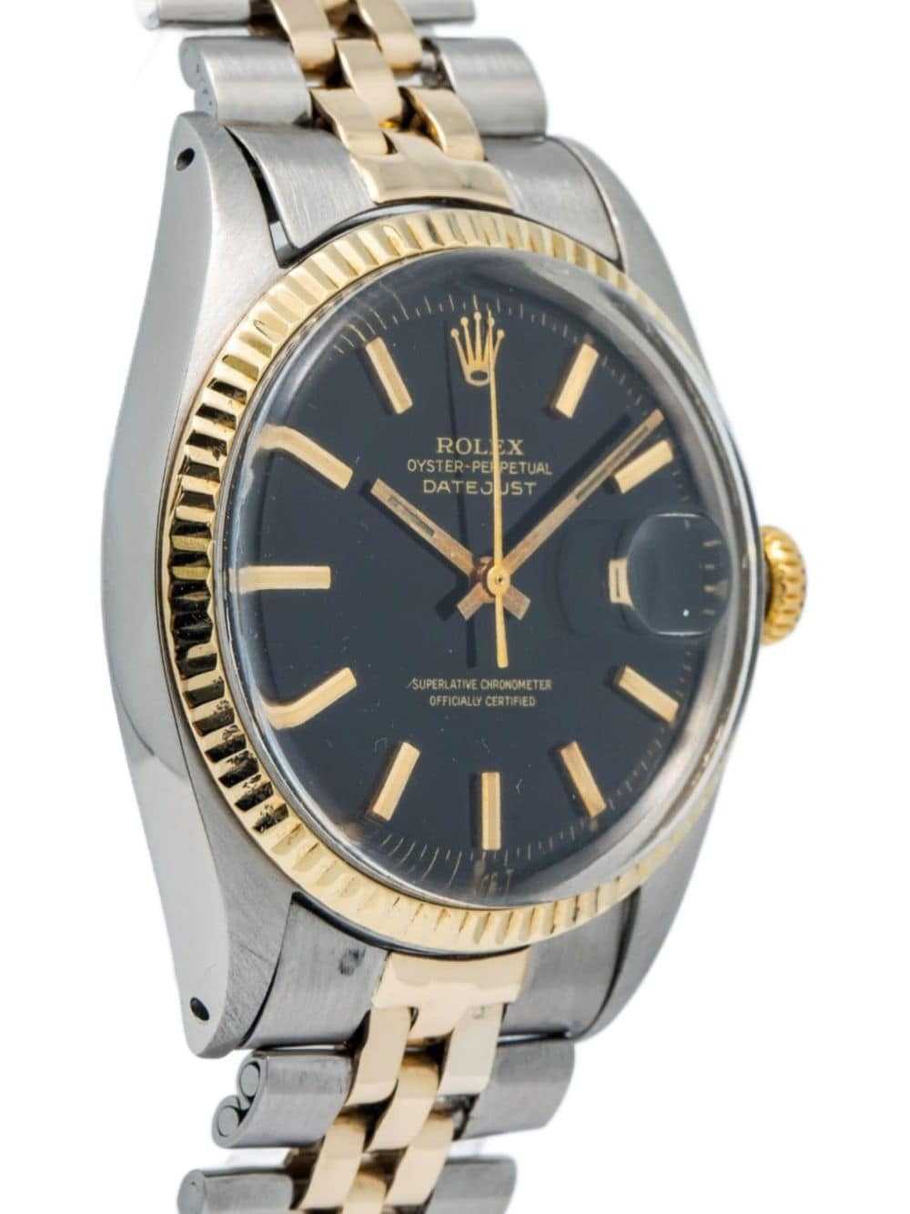 Rolex pre-owned Datejust 36mm - Black - image 4