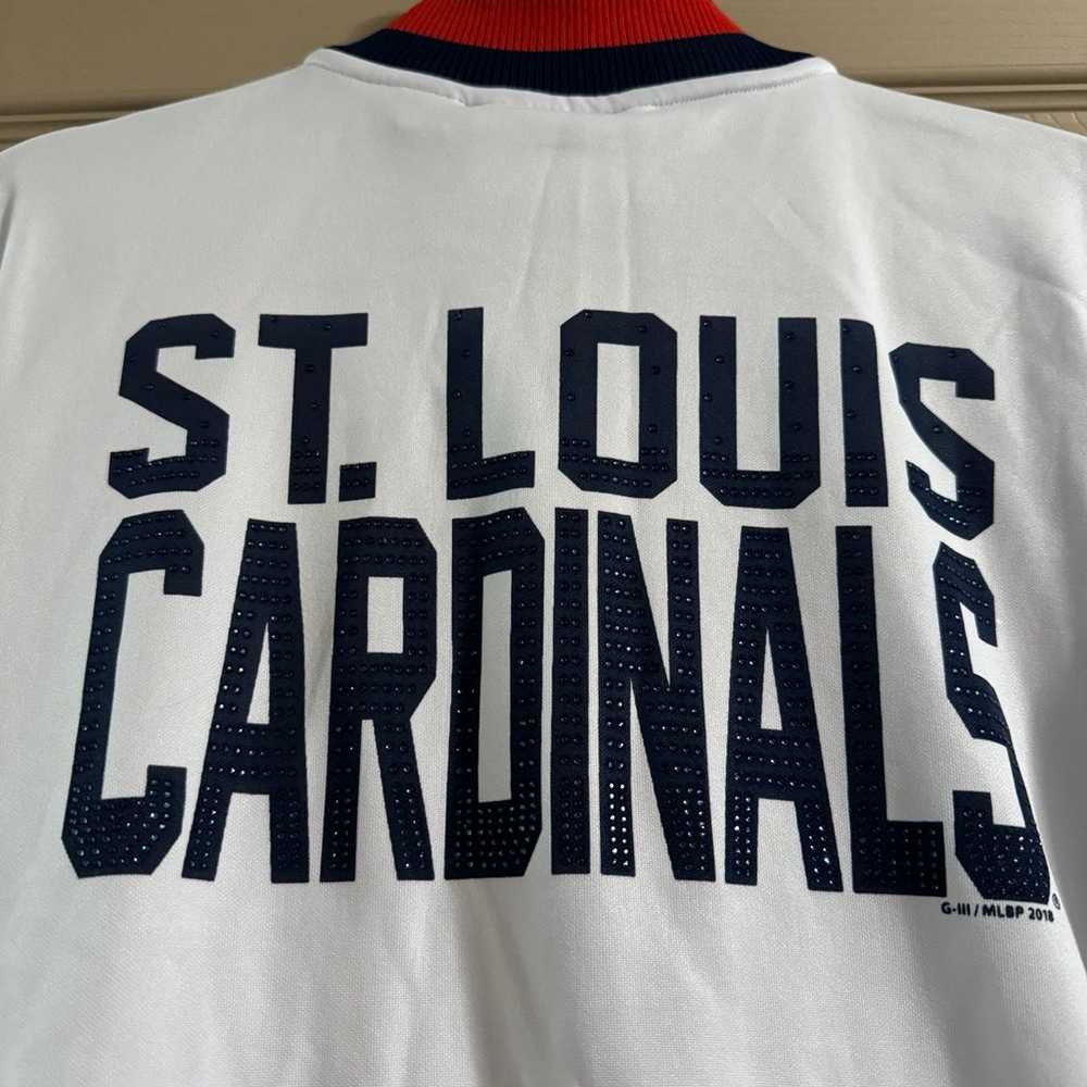 **BLING** MLB STL Cardinals G-III Carl Banks jack… - image 2