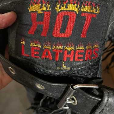 Hot Leathers leather chaps.