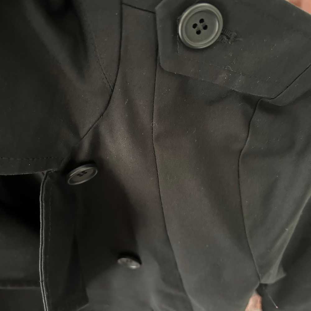 Black Theory Trench Coat Vintage - image 6