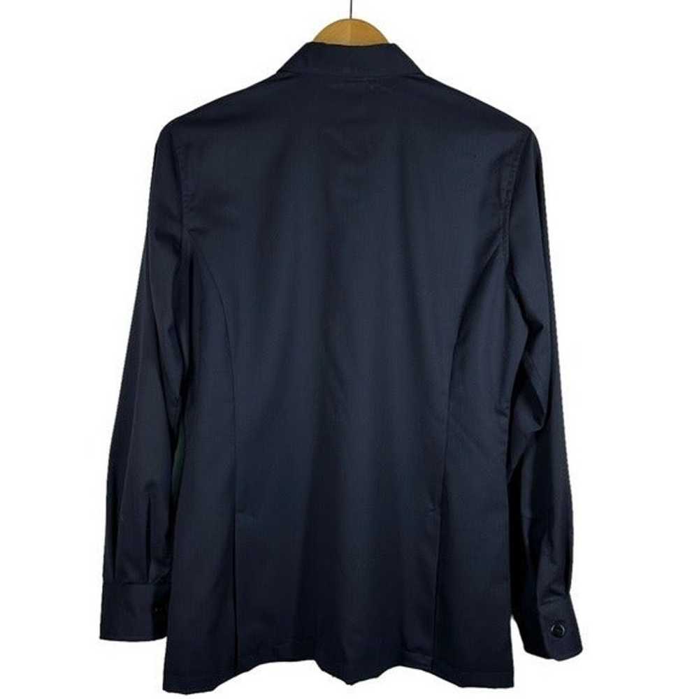 Faconnable Women’s Stretch Wool Shirt Jacket in B… - image 8