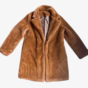 Vintage Auburn Teddy Fur Coat