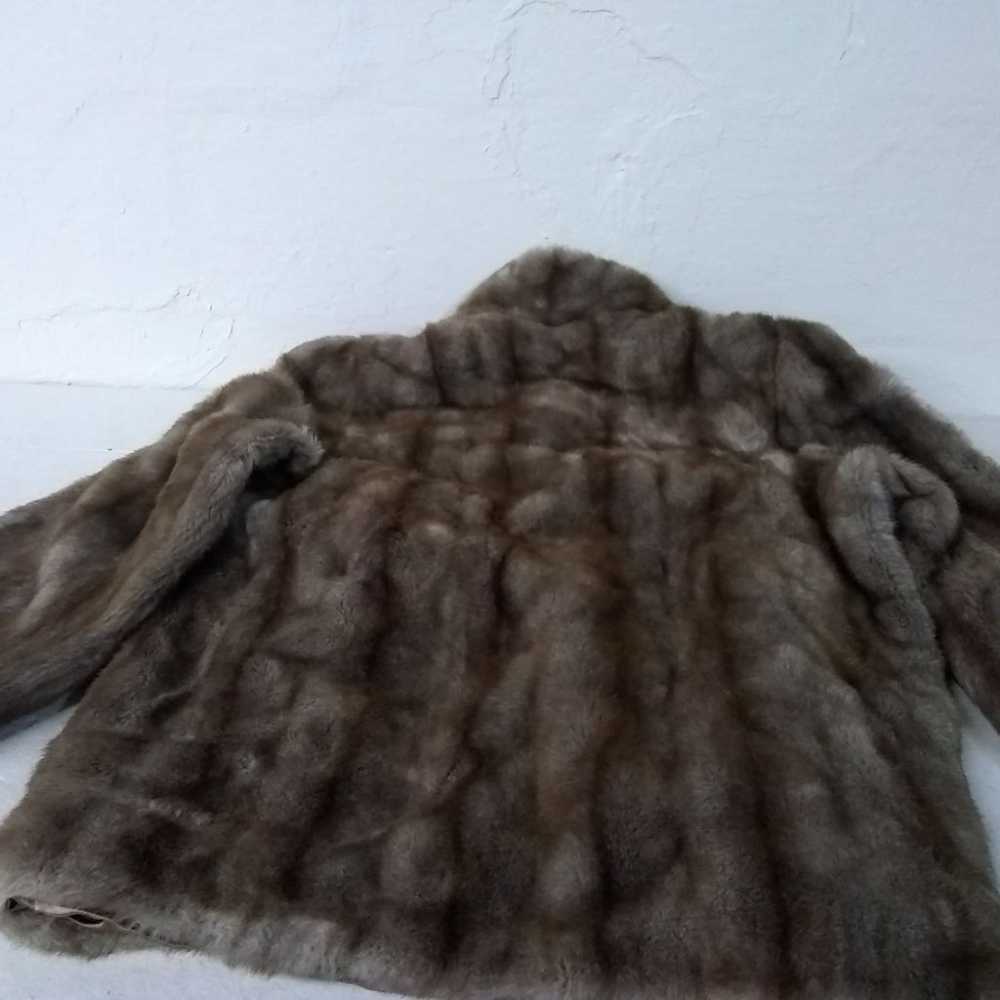 faux fur coat - image 3