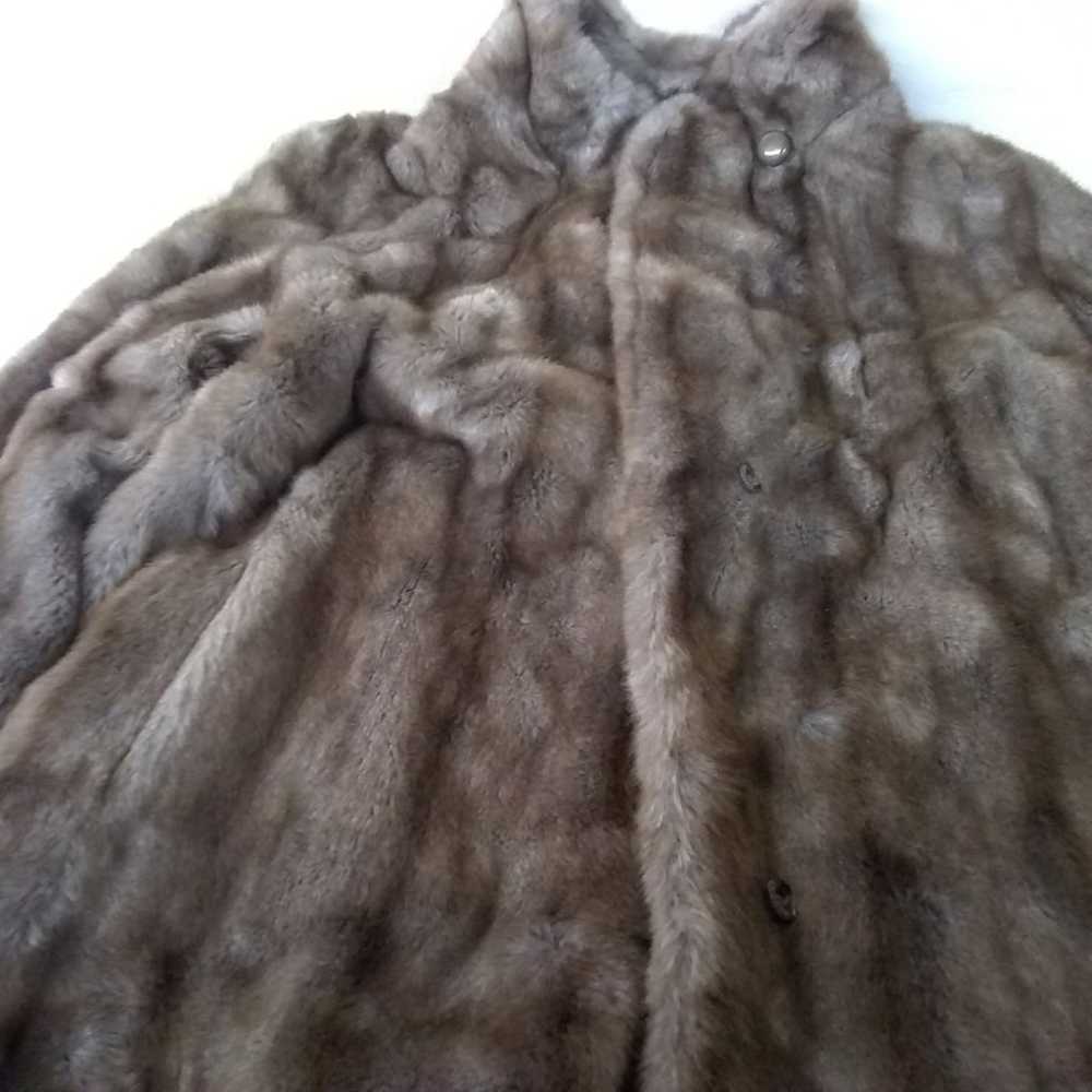 faux fur coat - image 4