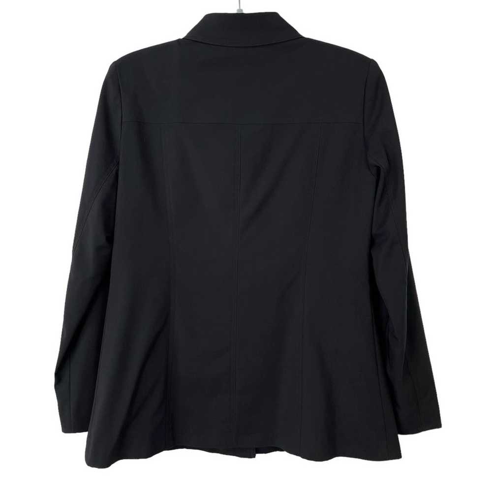 St. John Coat Collection Black Full-Zip Jacket | … - image 8