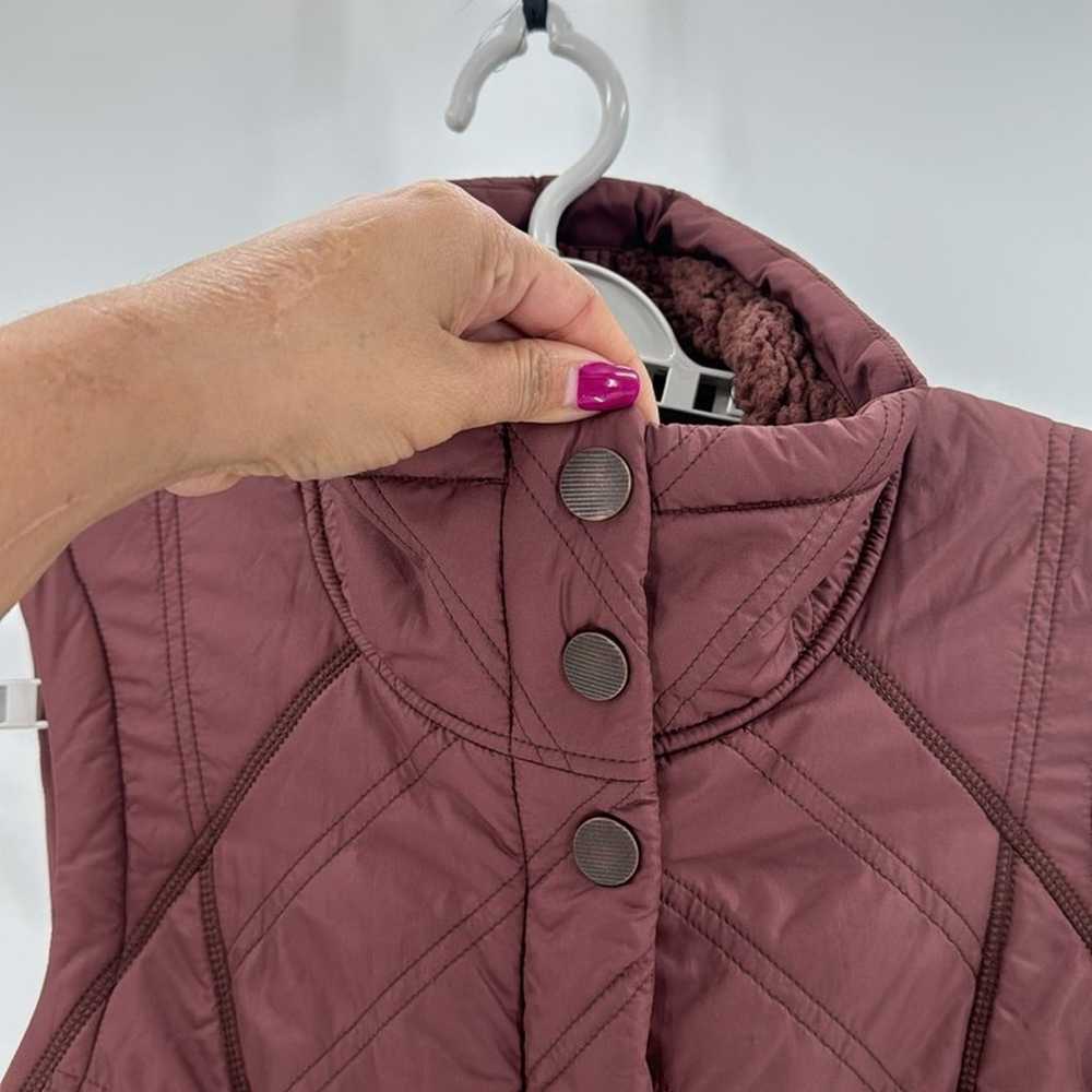 PRANA Diva Vest quilted fleece lined water repell… - image 6
