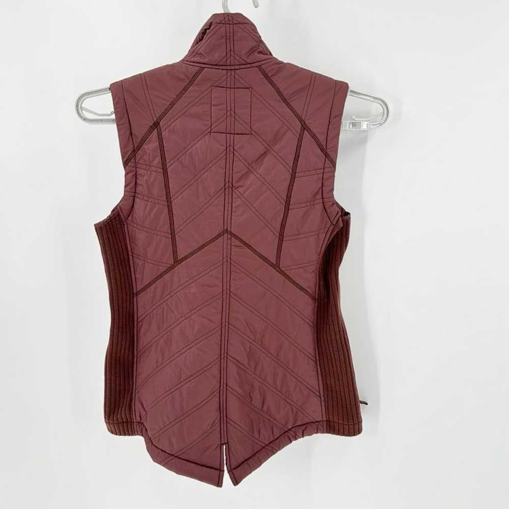 PRANA Diva Vest quilted fleece lined water repell… - image 7