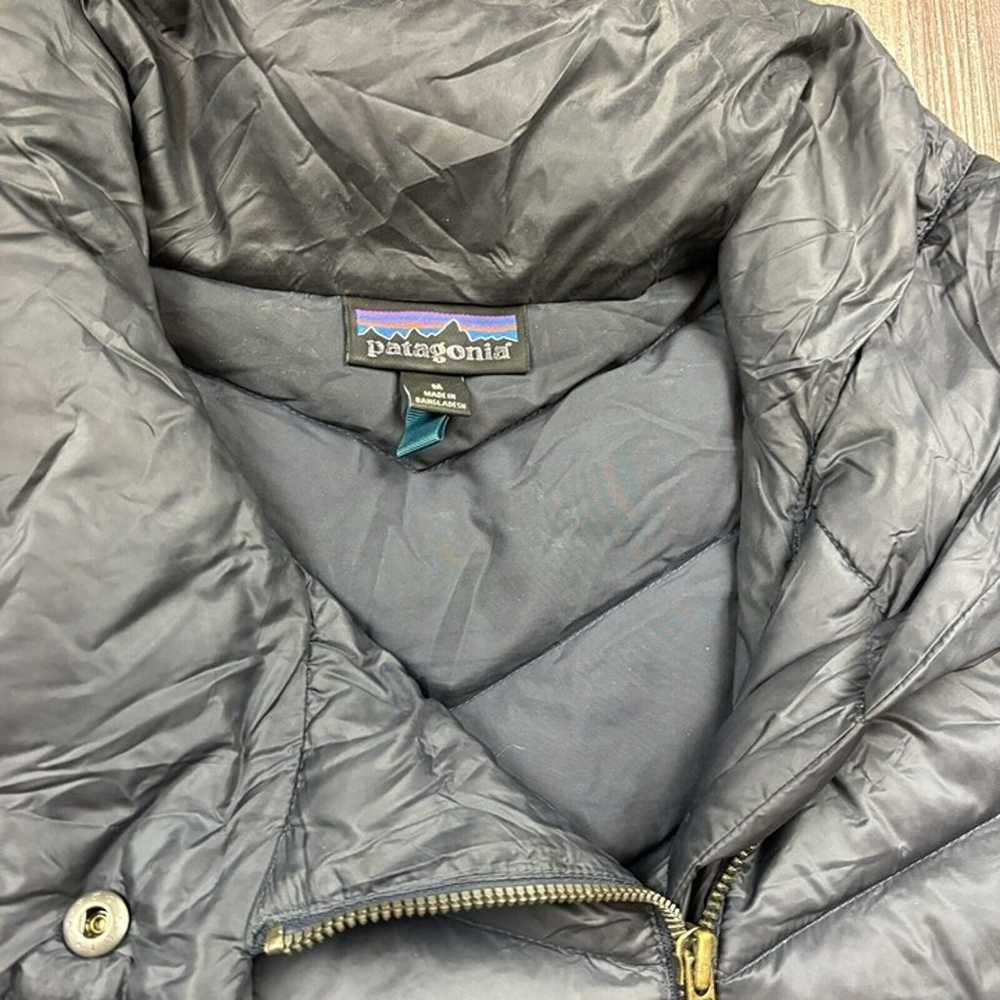 PATAGONIA PROW MOTO DARK BLUE  DOWN QUILTED JACKE… - image 4