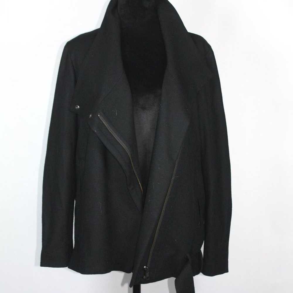 Helmut Lang Black Asymmetrical Zipper and Waist B… - image 5