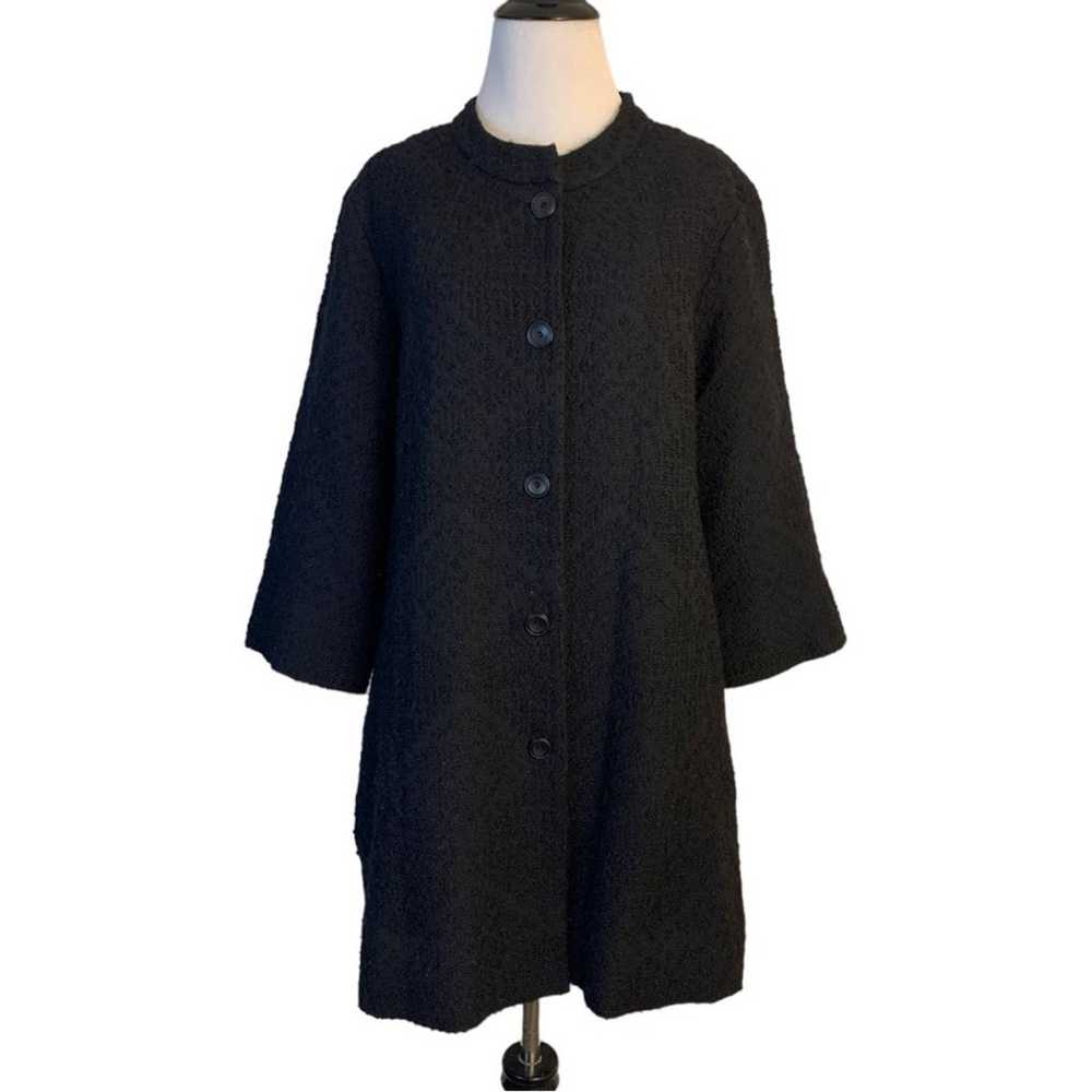 Eileen Fisher 3/4 Sleeve Wool Jacket - image 1