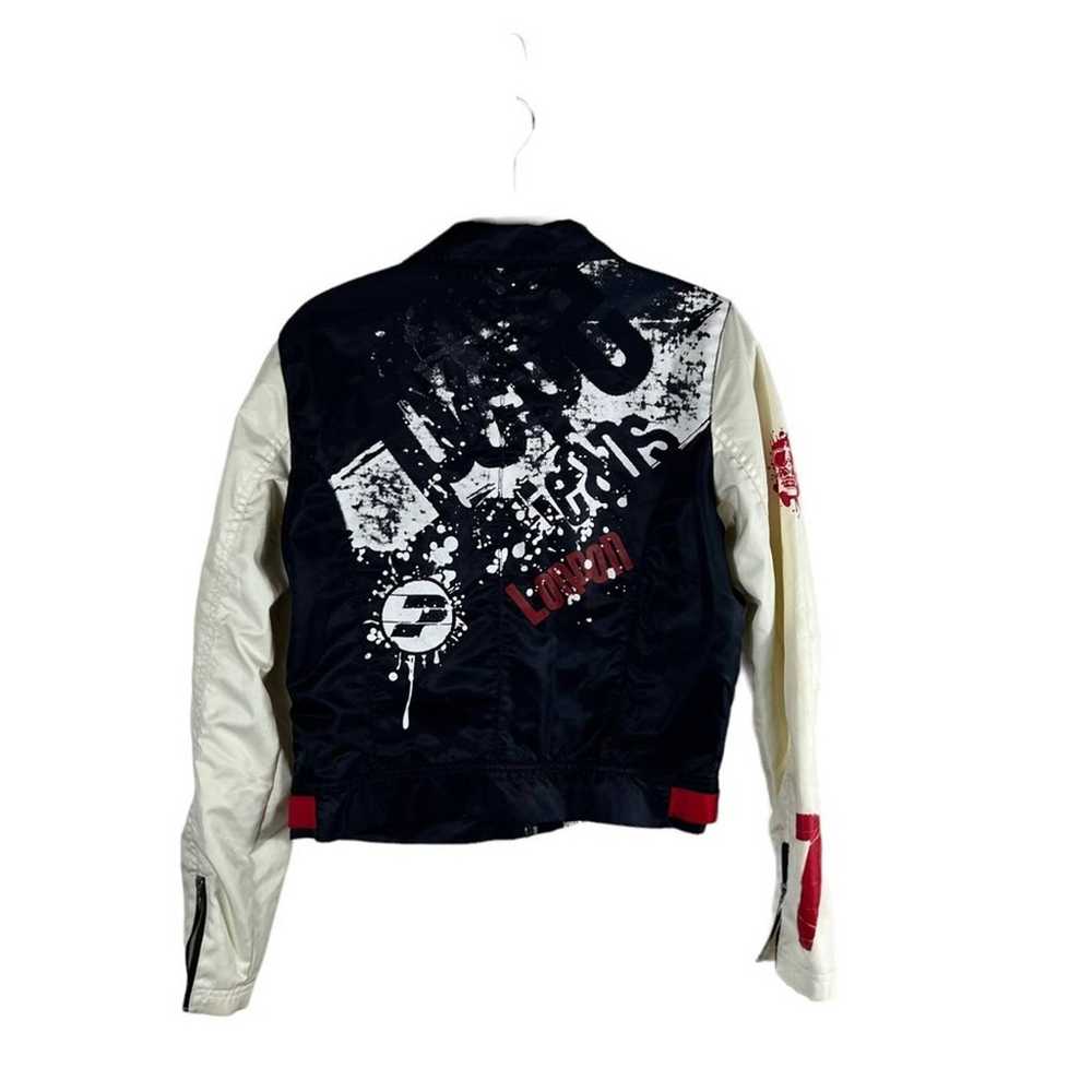 Vintage Pepe Jeans London Graphic Crop Jacket - image 2