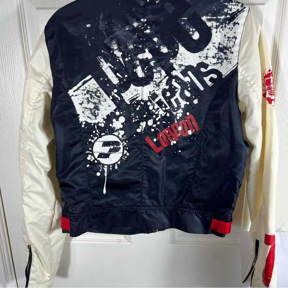 Vintage Pepe Jeans London Graphic Crop Jacket - image 4