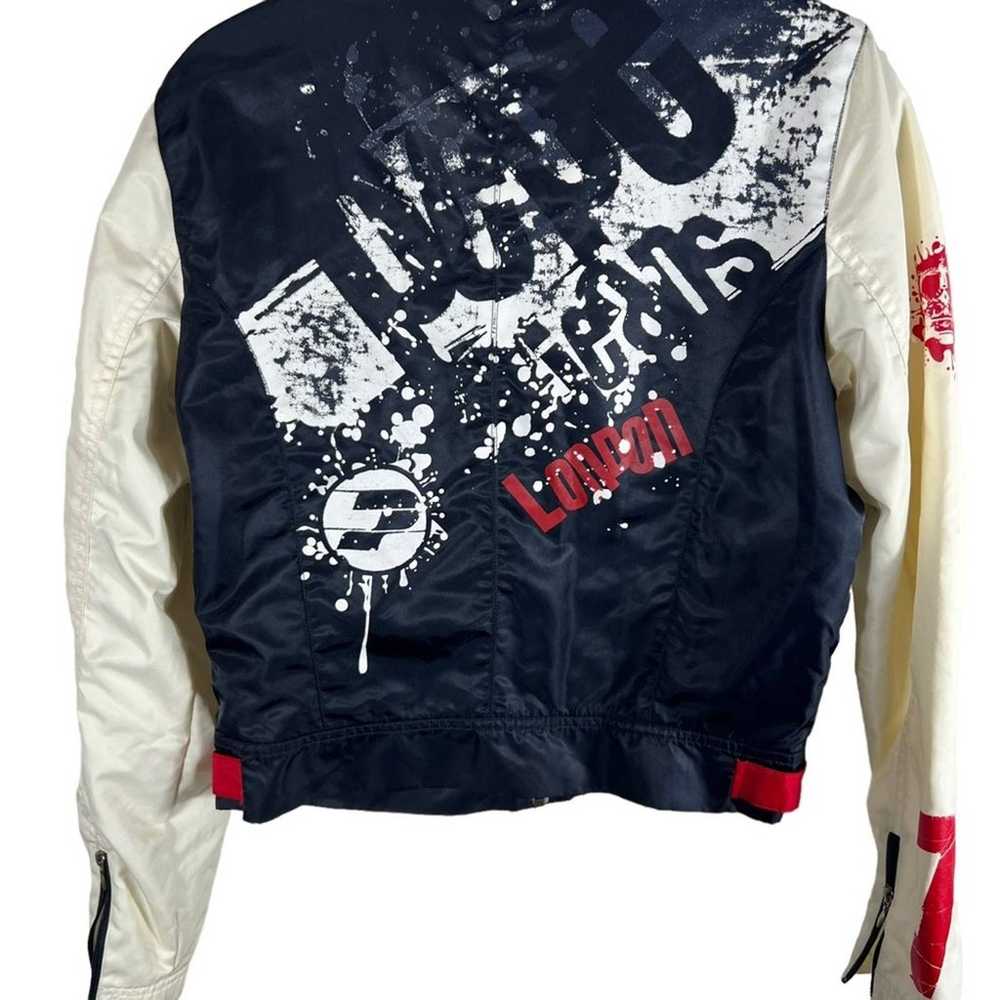 Vintage Pepe Jeans London Graphic Crop Jacket - image 5