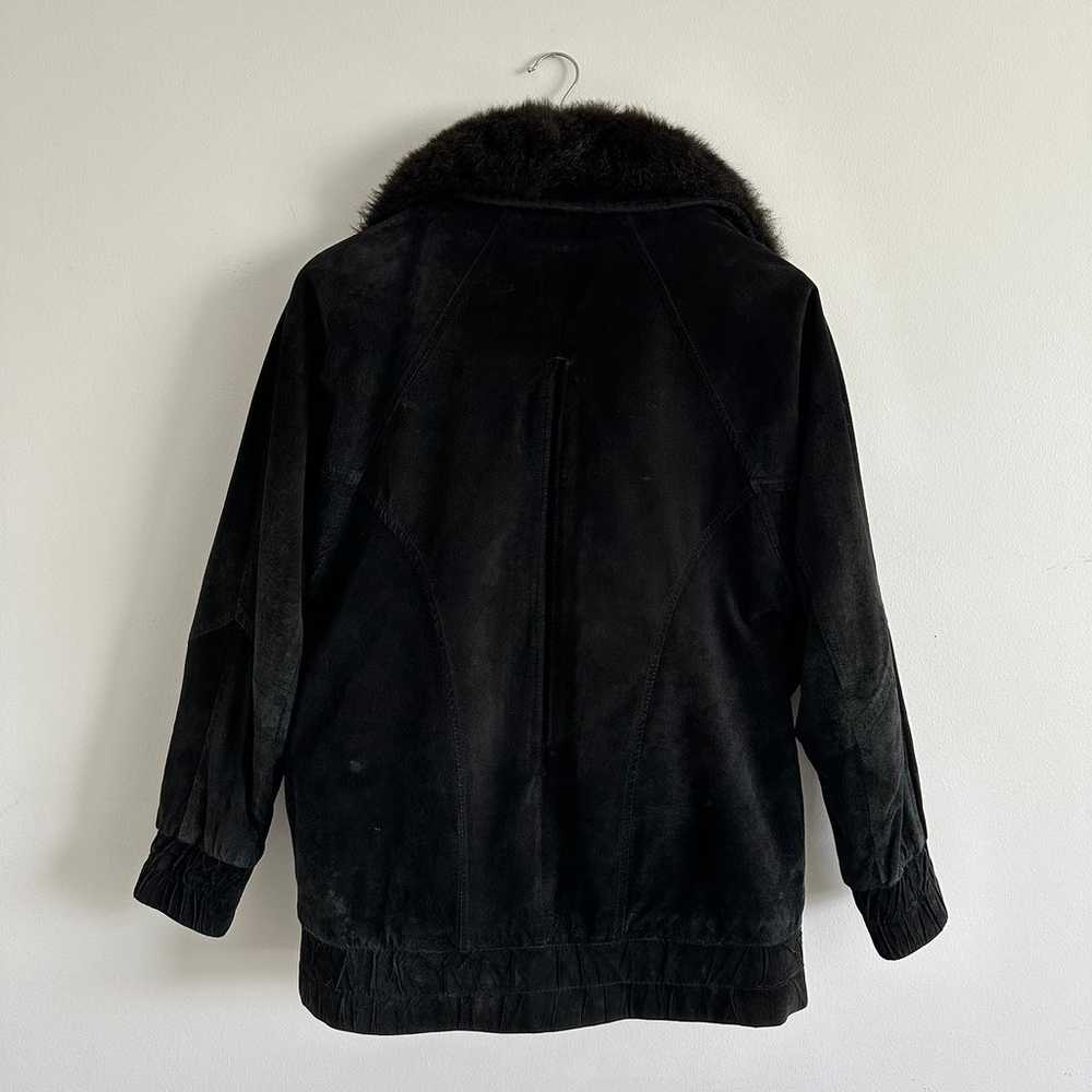 Vintage Andrew Marc suede leather jacket - image 2