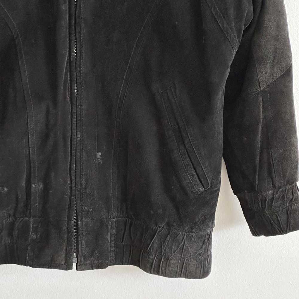 Vintage Andrew Marc suede leather jacket - image 8