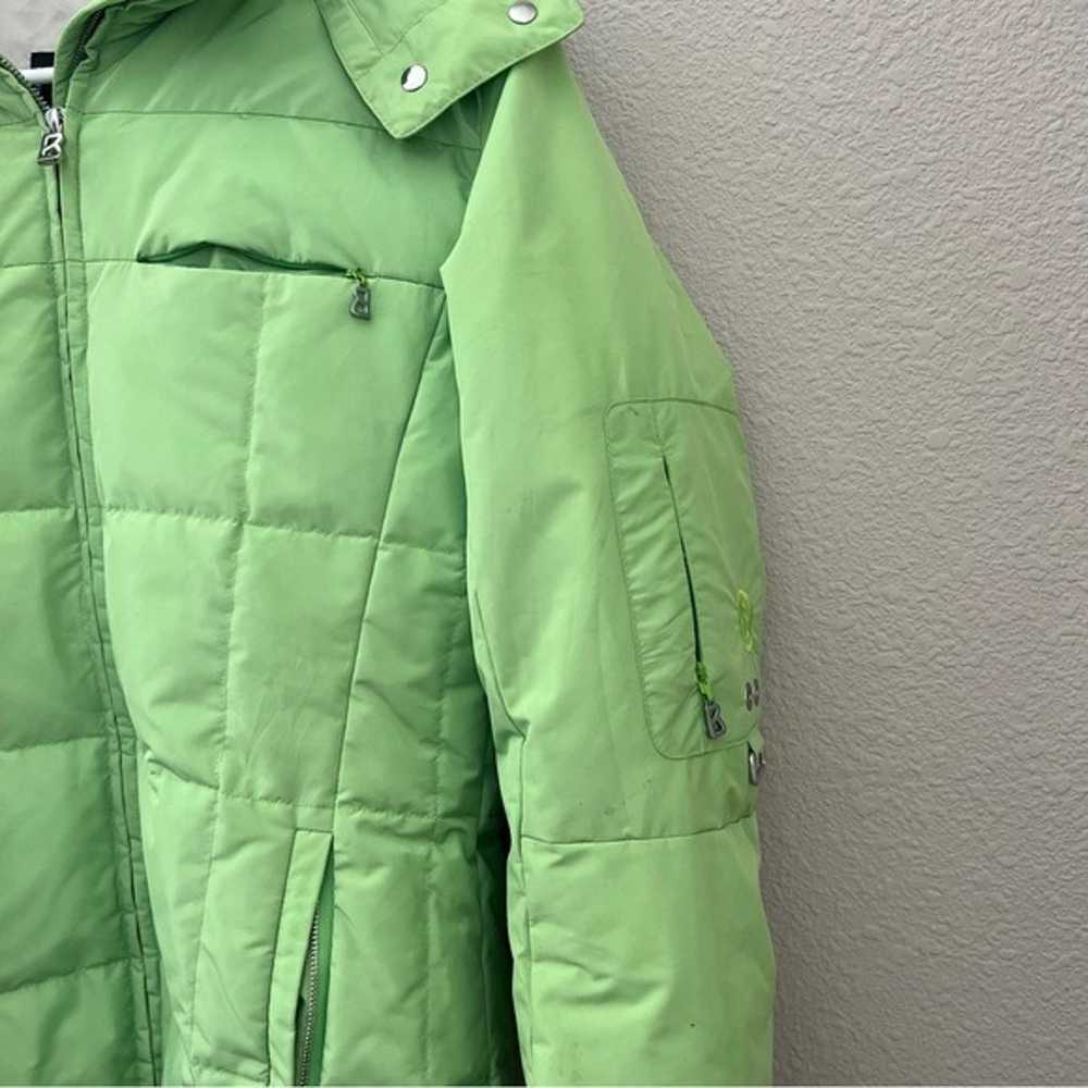 BOGNER Women's Ski Jacket Green Puffy Winter Size… - image 2