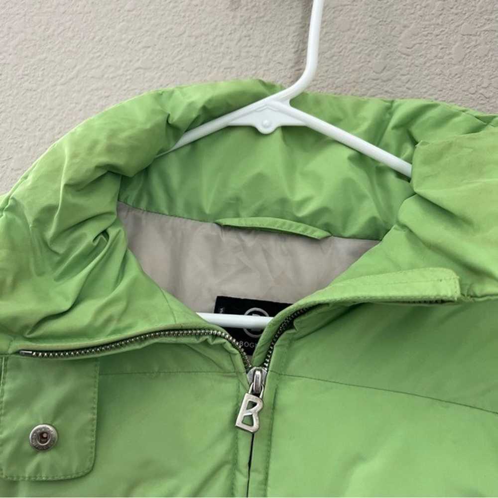 BOGNER Women's Ski Jacket Green Puffy Winter Size… - image 3