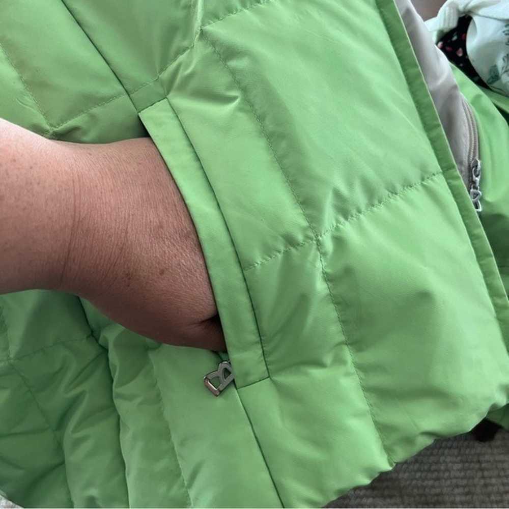 BOGNER Women's Ski Jacket Green Puffy Winter Size… - image 8