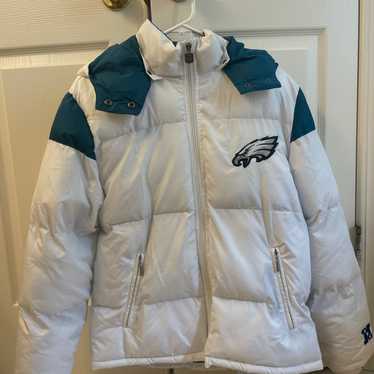 Philadelphia Eagles women’s puffer coat size Large - image 1