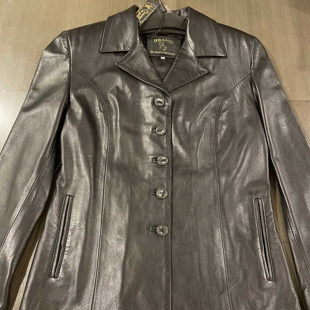 BBANO Verra Pelle Italian Leather Jacket LIKE NEW - image 1